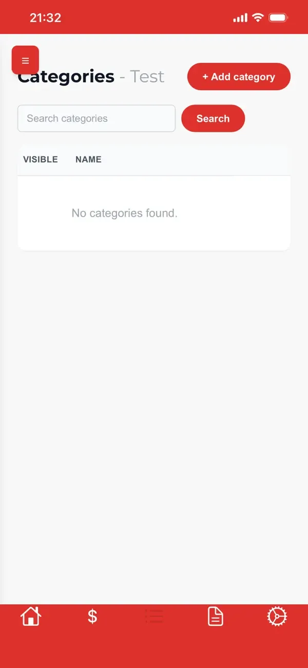 Eine Illustration, die die LekkerGastro Website als App zeigt