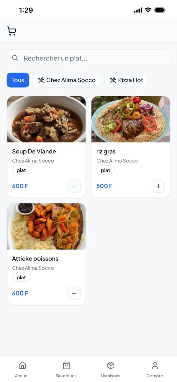 Gráfico que muestra una captura de pantalla de la app de Toole que desarrollamos a partir de su página web