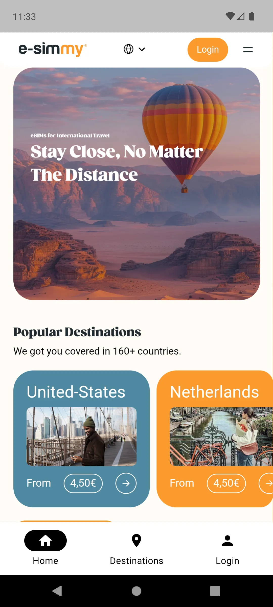 Un grafico contenente uno screenshot dell'app e-simmy che abbiamo creato dal sito web e-simmy